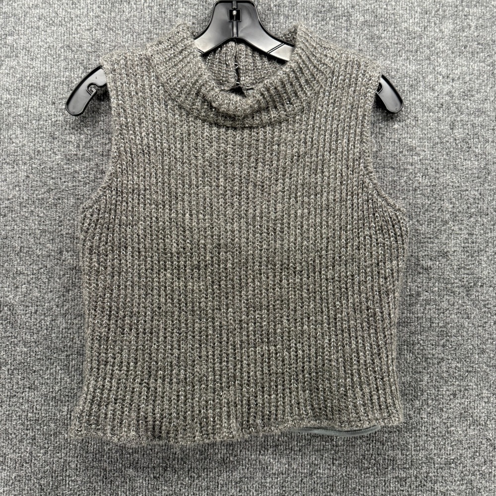 Crimson Lawrence Kurtz Sweater‎ Womens S Mohair Blend Mock Neck Old Money Casual